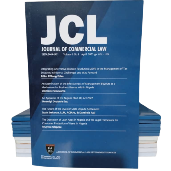 Journal of Commercial Law (Vol. 9)