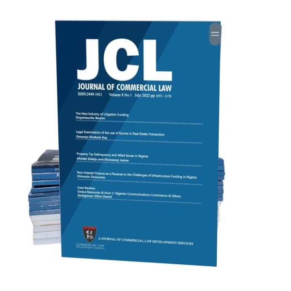 Journal of Commercial Law (Vol. 8)