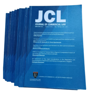 Journal of Commercial Law Volumes 2-10