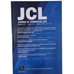 Journal of Commercial Law (Vol. 11)