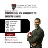 Strategic Legal Risk Management for Executive Leaders– July 23, 2026 https://shorturl.at/Qp9ij