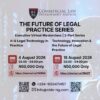Artificial Intelligence and Legal Technology in Practice– August 4, 2026, 3 PM, https://shorturl.at/GKBKk Technology, Innovation, and the Future of Legal Practice– August 18, 2026, 3 PM, https://shorturl.at/5MUIT