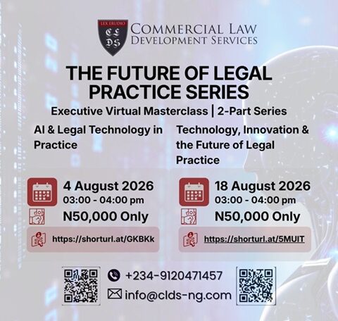 Artificial Intelligence and Legal Technology in Practice– August 4, 2026, 3 PM, https://shorturl.at/GKBKk Technology, Innovation, and the Future of Legal Practice– August 18, 2026, 3 PM, https://shorturl.at/5MUIT